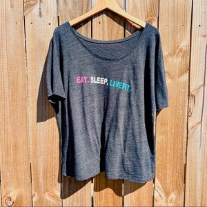 Eat, Sleep, LiveFit Tee